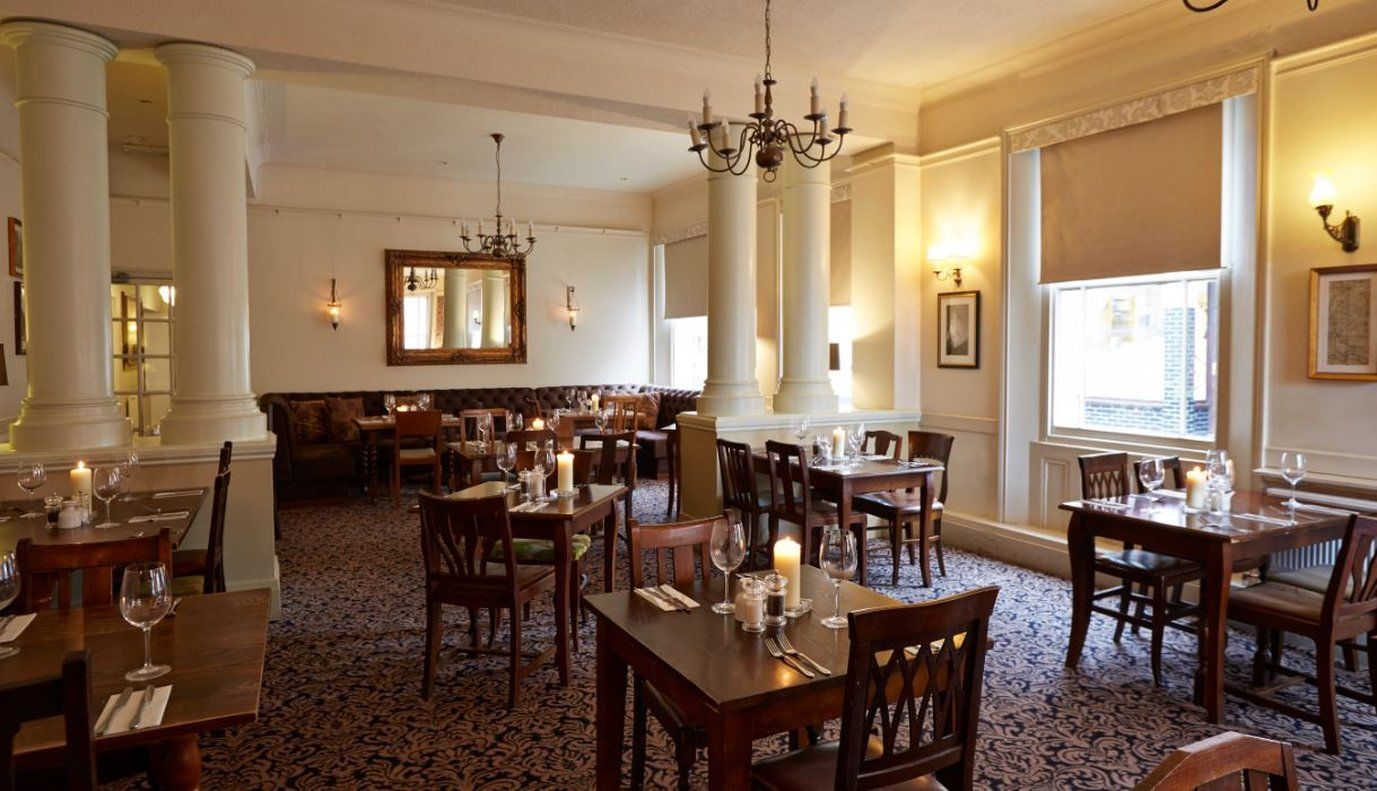 George Hotel By Greene King Inns Huntingdon Restaurant foto